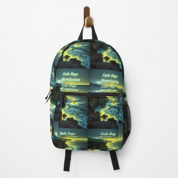 Item preview, Miracles of God, invisible night ocean shore, neon - lemon glow designed and sold by Felia001.