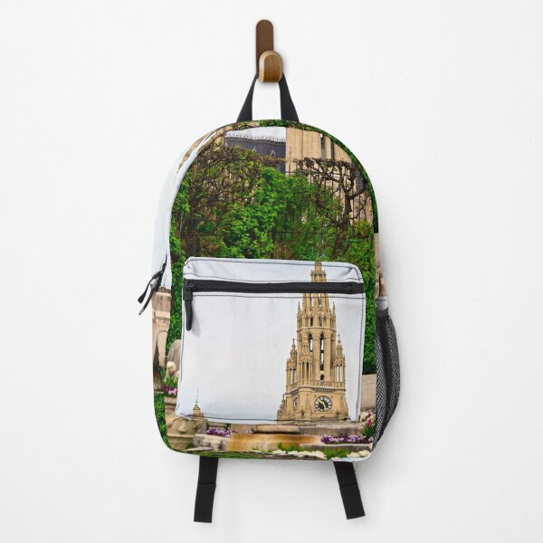 Item preview, Volksgarten and Rathaus tower in the background in Vienna designed and sold by goceris.
