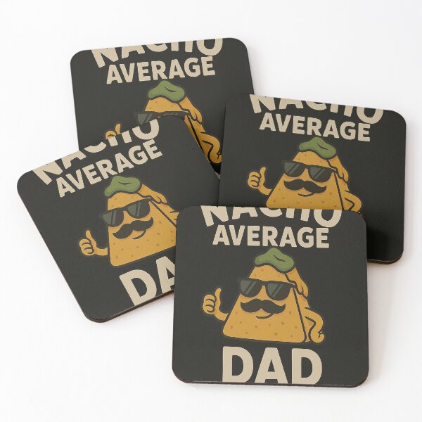Item preview, Nacho Average Dad – Funny Pun T-Shirt for Fathers designed and sold by RetroRespect.