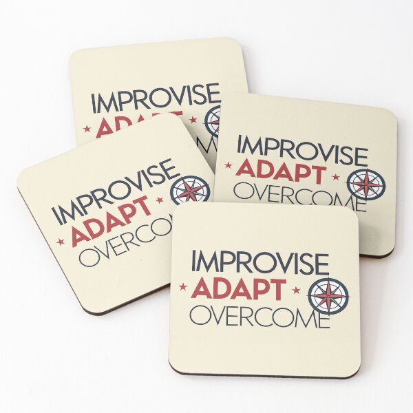 Item preview, Improvise Adapt Overcome designed and sold by bihtti.