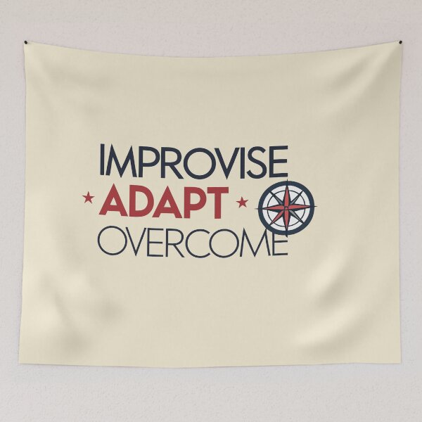 Item preview, Improvise Adapt Overcome designed and sold by bihtti.