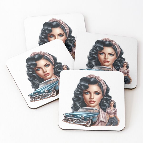 Item preview, "Retro Glamour: Charm and Audacity of Pin-Ups” designed and sold by CHRIST5000.