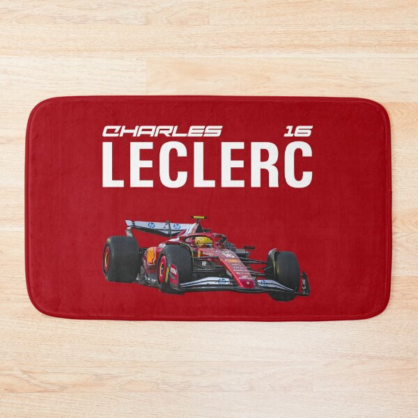 Item preview, Charles Leclerc F1 Ferrari Art - Number 16 & SF-25 Car Graphic | Motorsport Red designed and sold by Studio F1Grid.