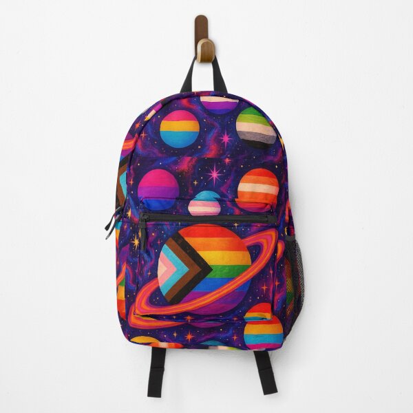 Item preview, Queer Cosmos – Pride Planets in Outer Space designed and sold by TeesAndSass.