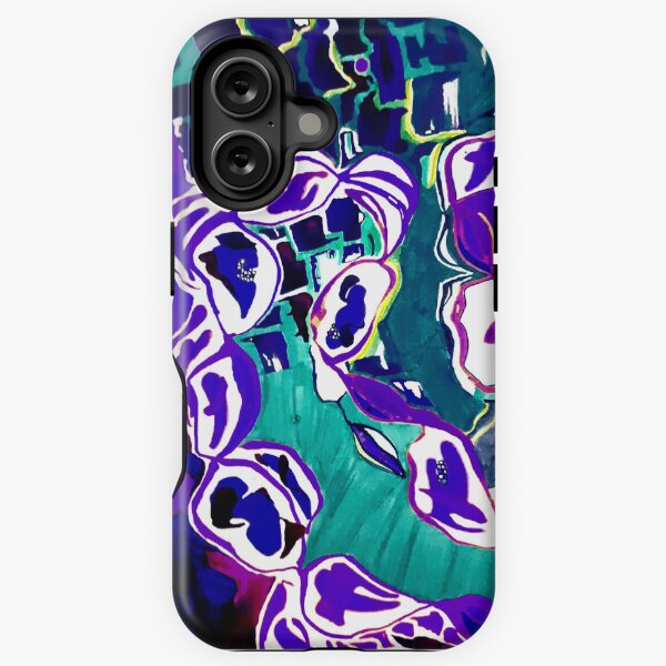 Item preview, Over a city - abstract in violet designed and sold by Neleren.