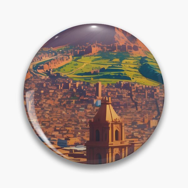Item preview, Arequipa Peru Vintage Travel Tourism designed and sold by TravelersGems.