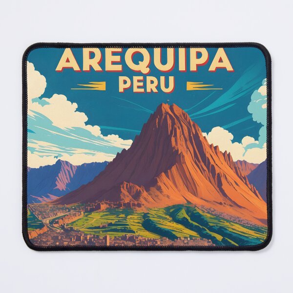 Item preview, Arequipa Peru Vintage Travel Tourism designed and sold by TravelersGems.