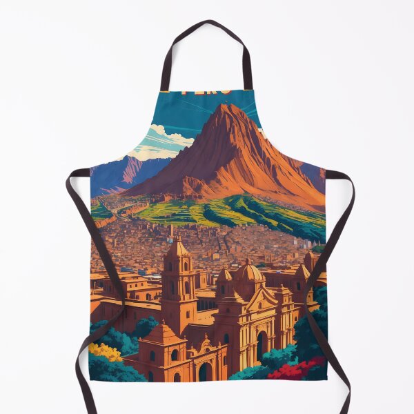Item preview, Arequipa Peru Vintage Travel Tourism designed and sold by TravelersGems.