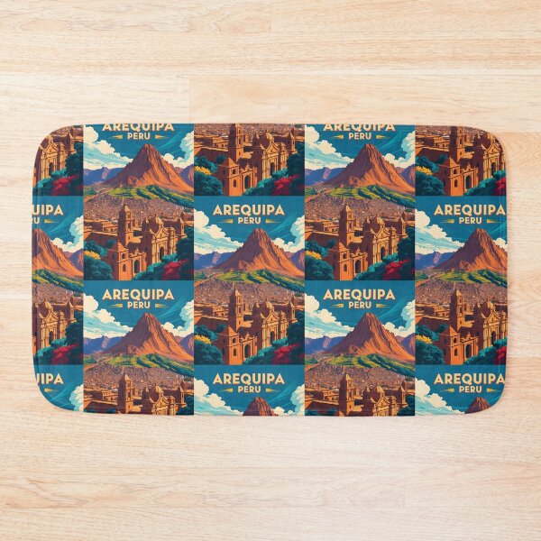 Item preview, Arequipa Peru Vintage Travel Tourism designed and sold by TravelersGems.
