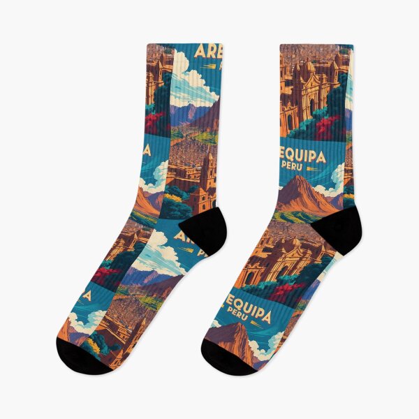 Item preview, Arequipa Peru Vintage Travel Tourism designed and sold by TravelersGems.