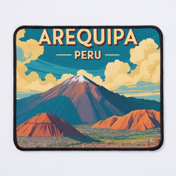 Item preview, Arequipa Peru Vintage Travel Tourism designed and sold by TravelersGems.