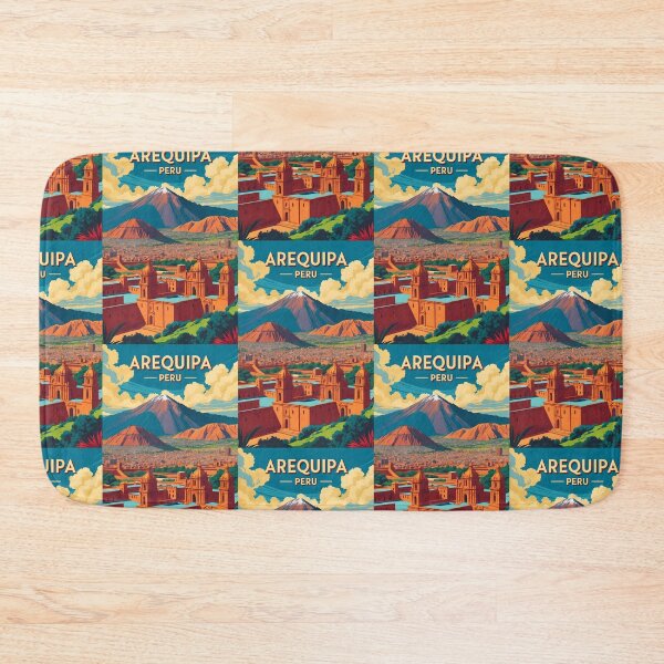 Item preview, Arequipa Peru Vintage Travel Tourism designed and sold by TravelersGems.
