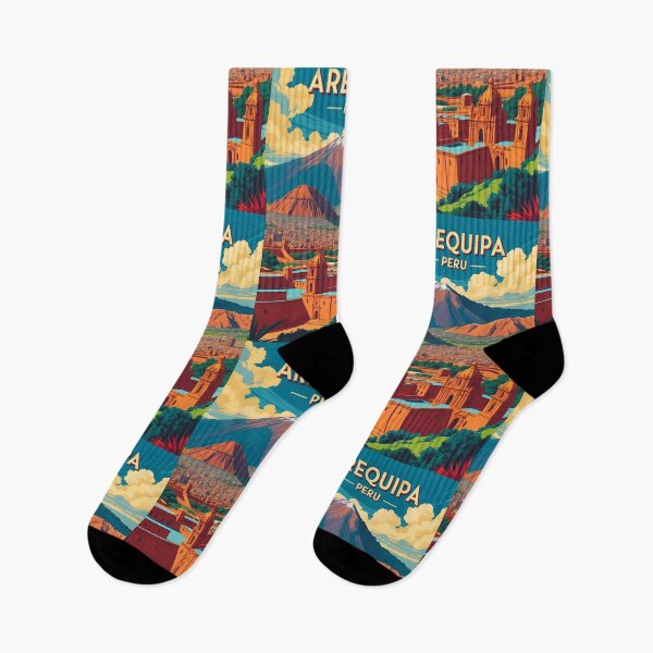 Item preview, Arequipa Peru Vintage Travel Tourism designed and sold by TravelersGems.