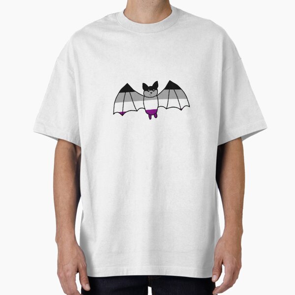 Item preview, Cute Asexual Pride Flag Bat designed and sold by ChloeCosDesigns.