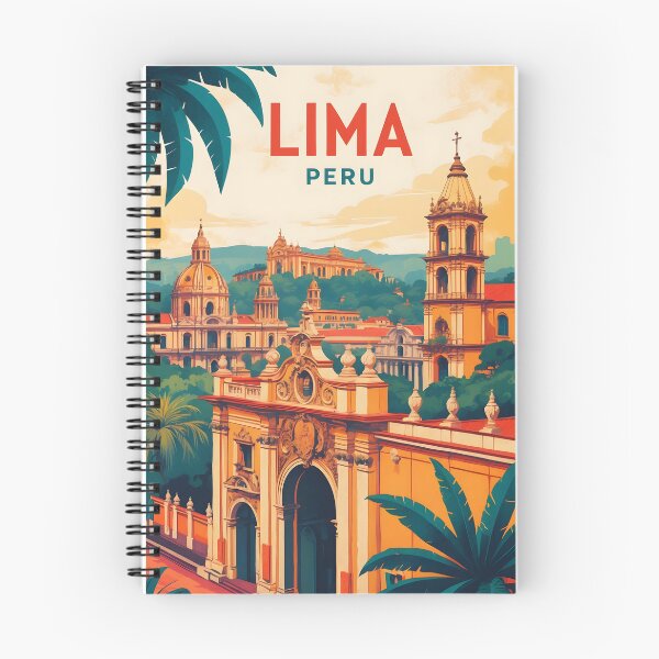 Item preview, Lima Peru Vintage Travel Tourism designed and sold by TravelersGems.