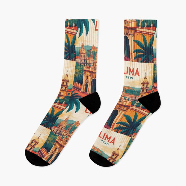 Item preview, Lima Peru Vintage Travel Tourism designed and sold by TravelersGems.