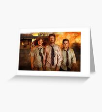 Game over man Greeting Card