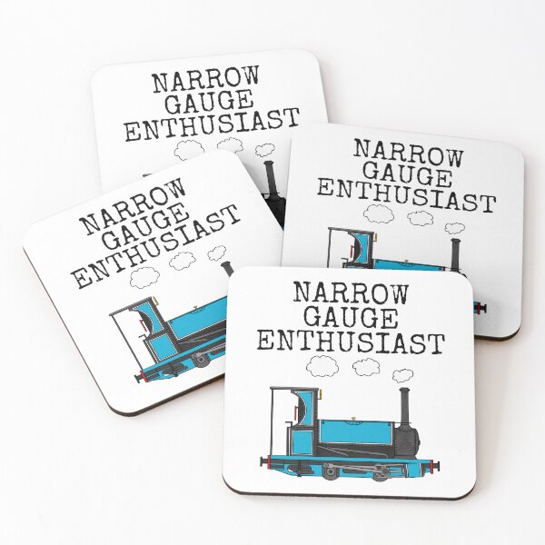 Item preview, Narrow Gauge Enthusiast, Steam Train (Blue) designed and sold by doodlerob.