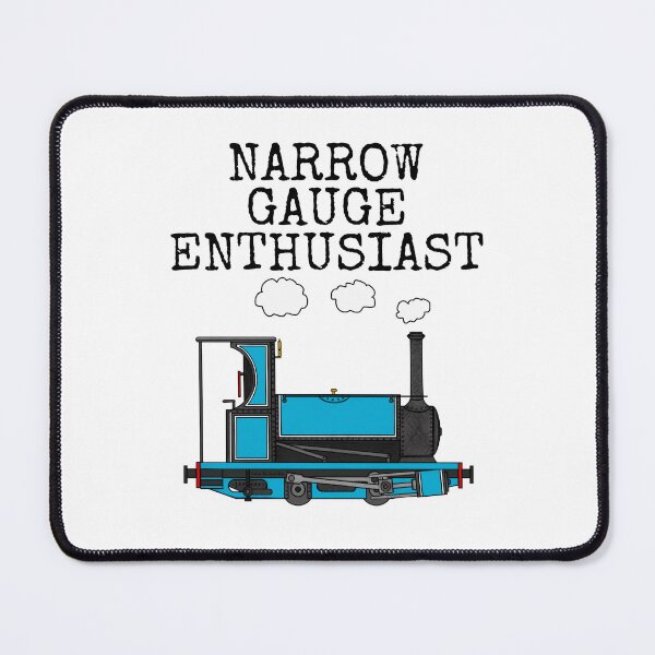 Item preview, Narrow Gauge Enthusiast, Steam Train (Blue) designed and sold by doodlerob.