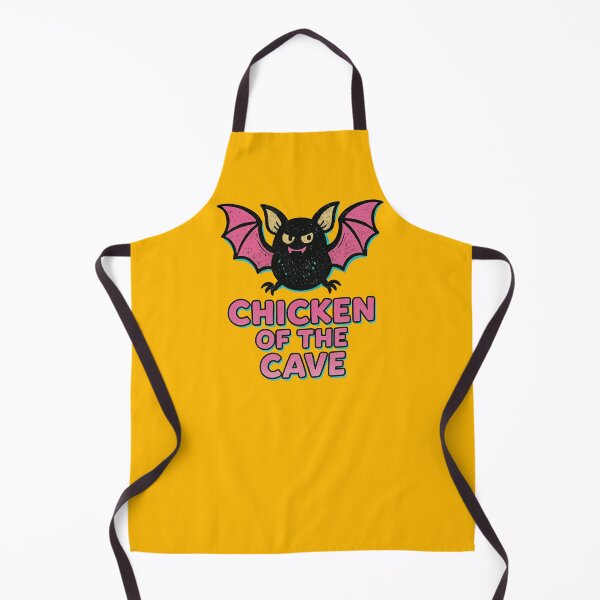 Item preview, Chicken of the Cave – Funny Bat Pun Retro Cartoon Design designed and sold by Victor Shadehorn.