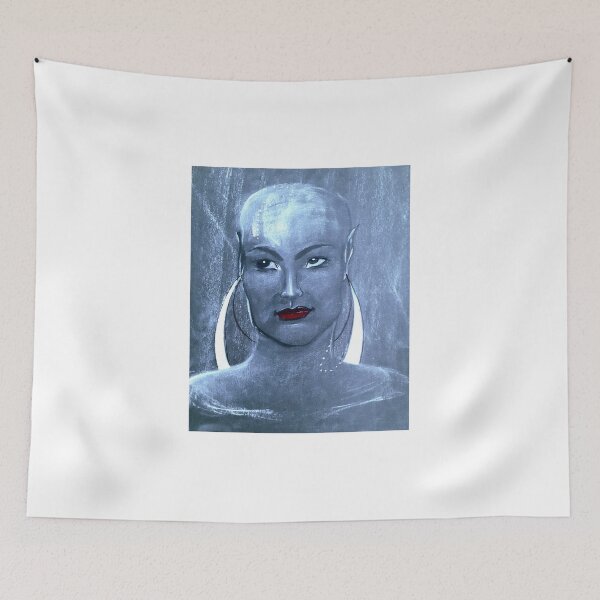 Item preview, Bluish portrait  designed and sold by Neleren.