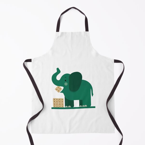 Item preview, Elephant Eating Crackers On Their Workplace Snack Break designed and sold by FWLKIT.