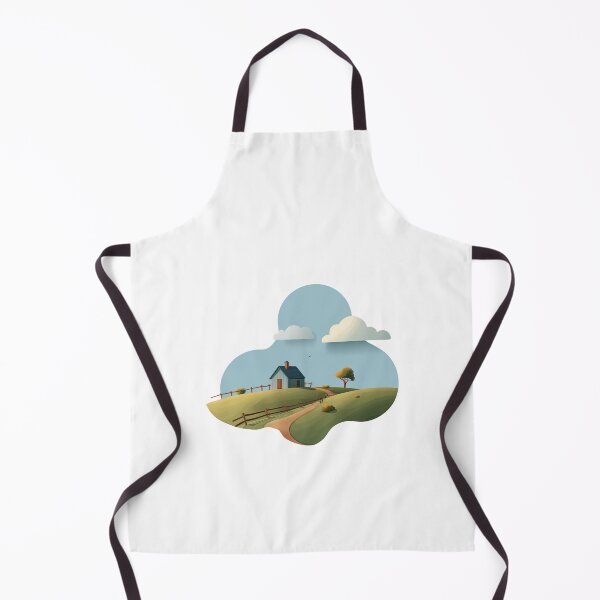 Item preview, Farm Cottage In An Open Field View designed and sold by FWLKIT.