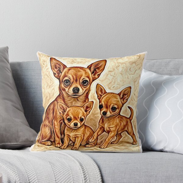 Vista previa del artículo con la obra «Chihuahua perro, perro, Perro #1», diseñado y vendido por Helios Be. Lavsh.