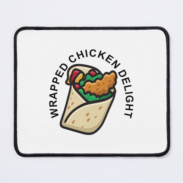 Item preview, Crispy Chicken Strip Burrito For Lunch Time designed and sold by FWLKIT.