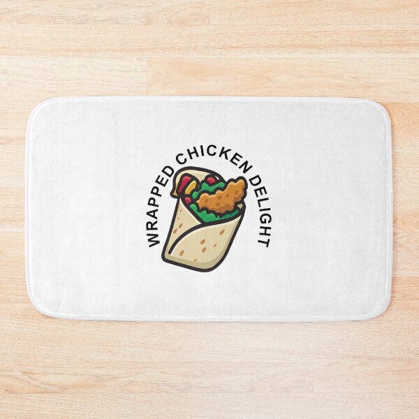 Item preview, Crispy Chicken Strip Burrito For Lunch Time designed and sold by FWLKIT.