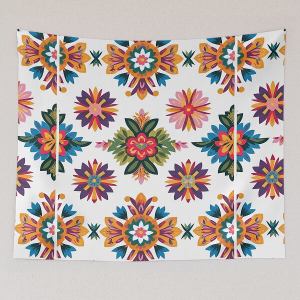 Item preview, Folk Leaves & Flowers – Albanian Heritage Art designed and sold by TeutaDesings.