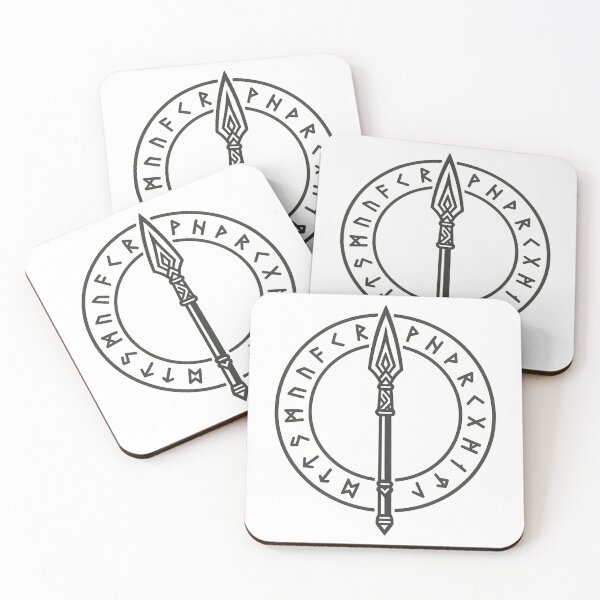 Item preview, Gungnir with runes designed and sold by The lucky Hippy.