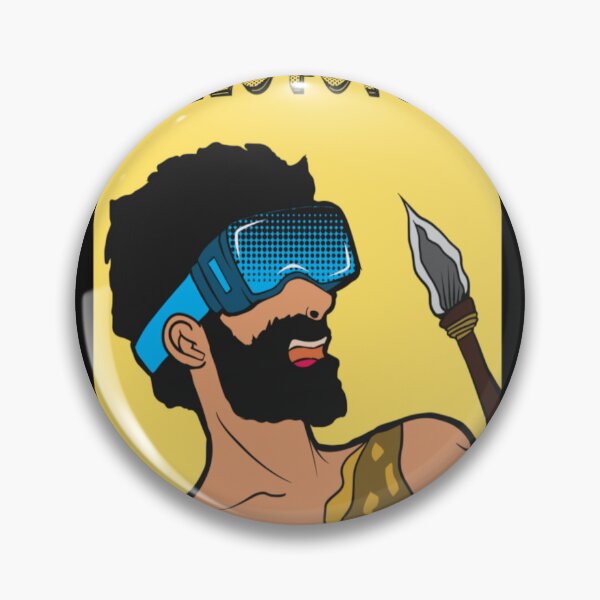 Item preview, Virtual Reality Meets Primal Man designed and sold by Winther-Art.