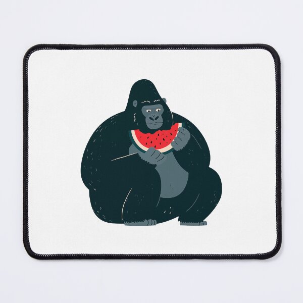 Item preview, Gorilla Eating Watermelon Seasonal Fruit designed and sold by FWLKIT.