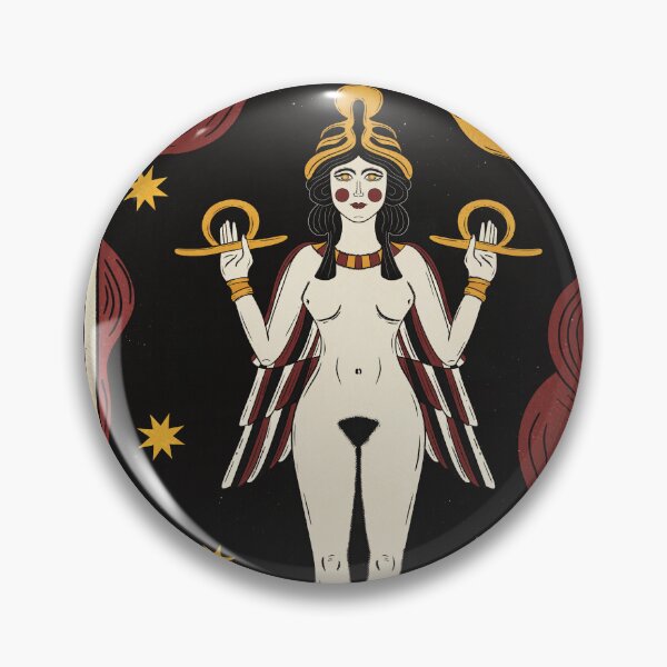 Item preview, Burney Relief - Lilith/ Ishtar Babylonian Goddess Art designed and sold by Ancient-Tales.