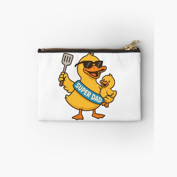 Item preview, Super Dad Duck – Funny Father's Day Cartoon Design designed and sold by Duckish Store.