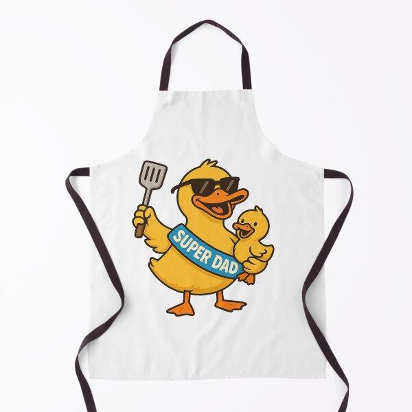 Item preview, Super Dad Duck – Funny Father's Day Cartoon Design designed and sold by Duckish Store.