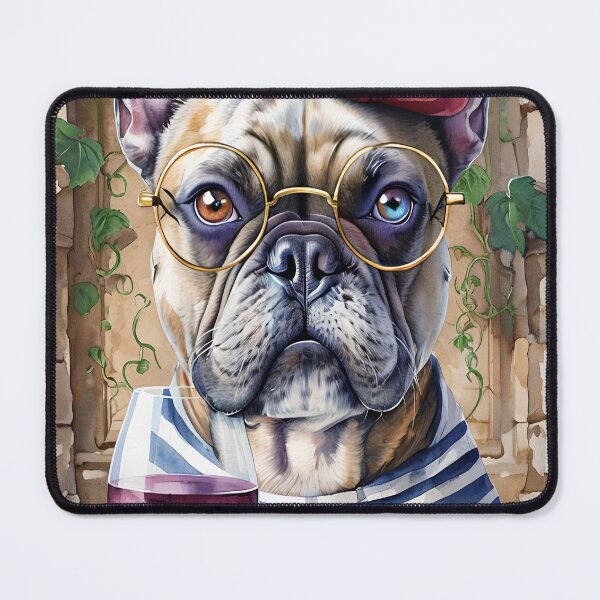 Artikelvorschau, Anspruchsvoller französischer Sommelier – Wine & Beret entworfen und verkauft von ArtisticDesignsbyLinda.