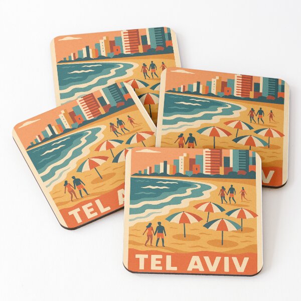 Item preview, Tel Aviv Print designed and sold by BaShert.