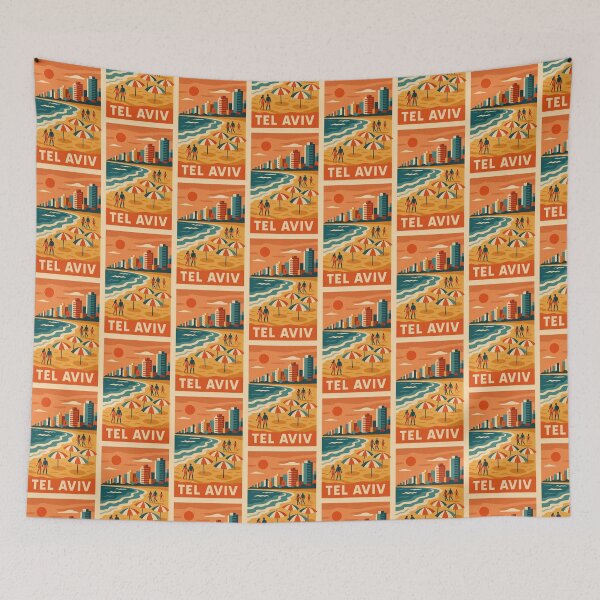 Item preview, Tel Aviv Print designed and sold by BaShert.