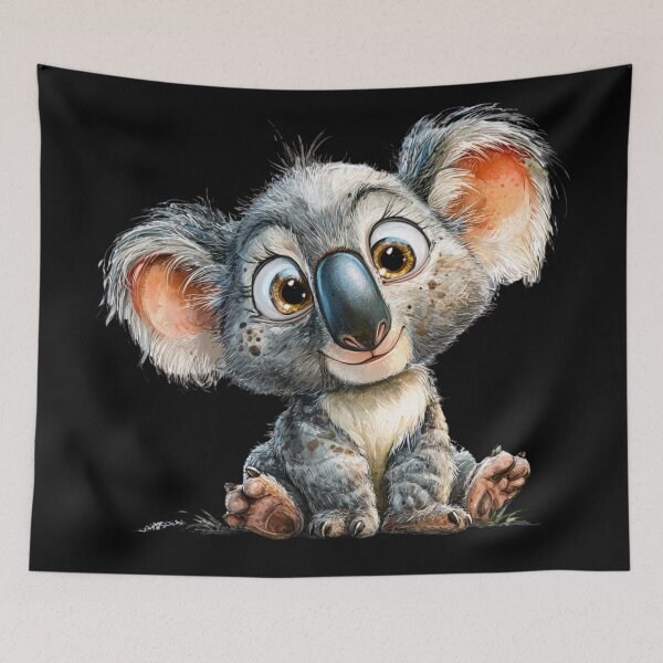 Item preview, Cute Cartoon Koala  designed and sold by StudioRedKoala.