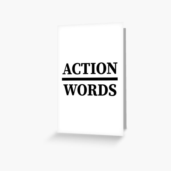 Item preview, Action Over Words Walk The Talk designed and sold by FWLKIT.