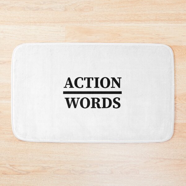 Item preview, Action Over Words Walk The Talk designed and sold by FWLKIT.