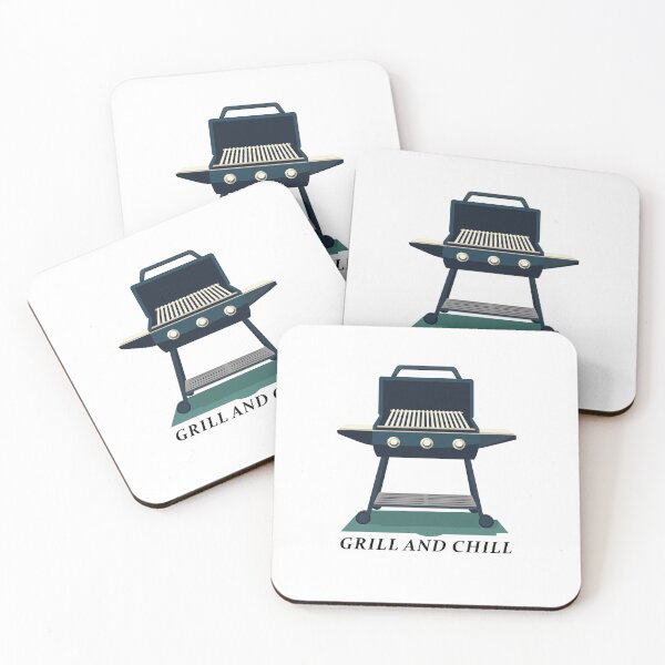 Item preview, Grill And Chill Funny Quotes designed and sold by FWLKIT.
