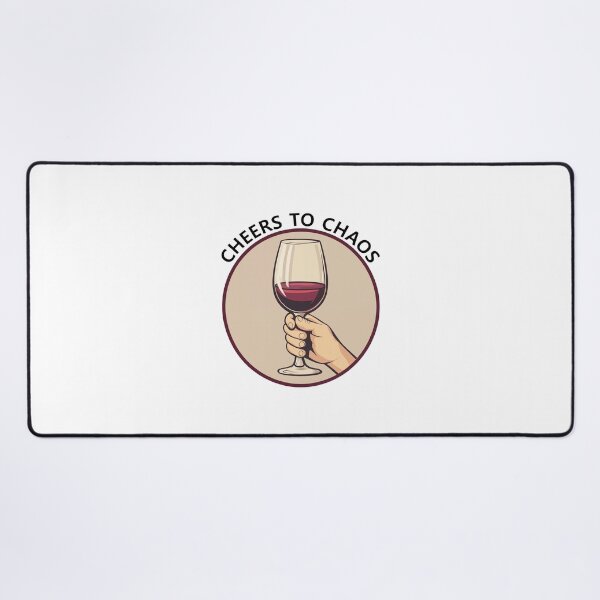 Item preview, Cheers To Chaos Office Humor designed and sold by FWLKIT.