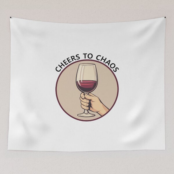 Item preview, Cheers To Chaos Office Humor designed and sold by FWLKIT.