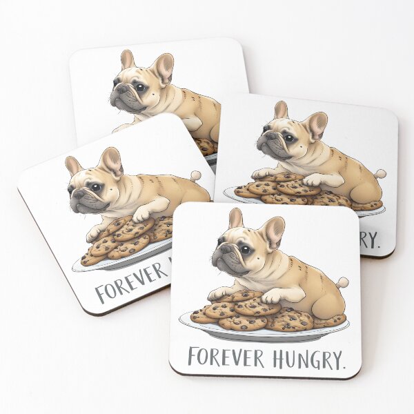 Item preview, Forever Hungry Frenchie - Cookie Monster Pup designed and sold by ArtisticDesignsbyLinda.