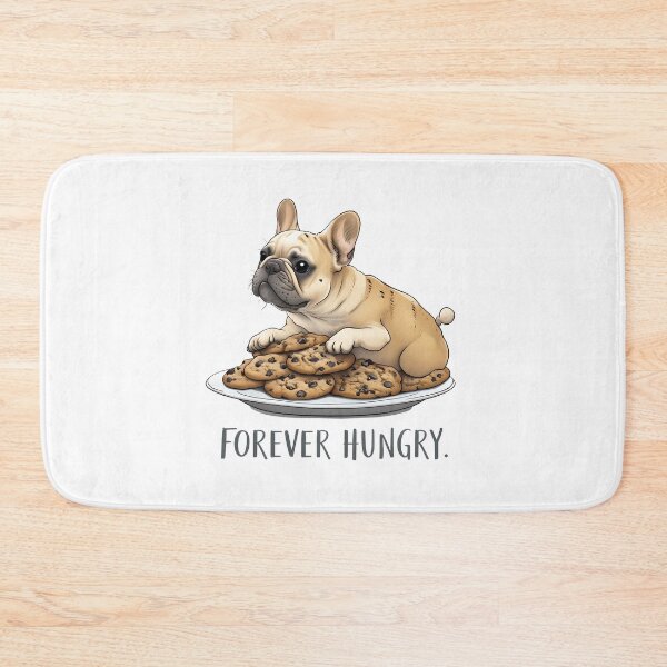 Item preview, Forever Hungry Frenchie - Cookie Monster Pup designed and sold by ArtisticDesignsbyLinda.