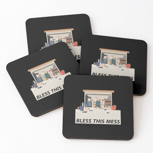Item preview, Bless This Mess Funny Dad designed and sold by FWLKIT.