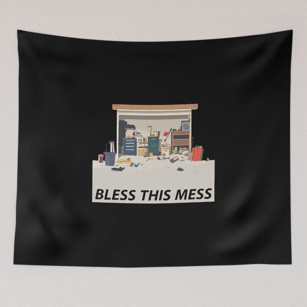 Item preview, Bless This Mess Funny Dad designed and sold by FWLKIT.